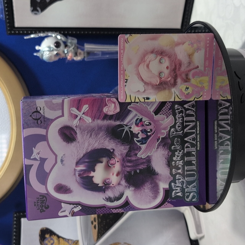 Pop Mart Skull Panda "My Little Pony Series" Revealed, Unopened:  "Fluttershy"